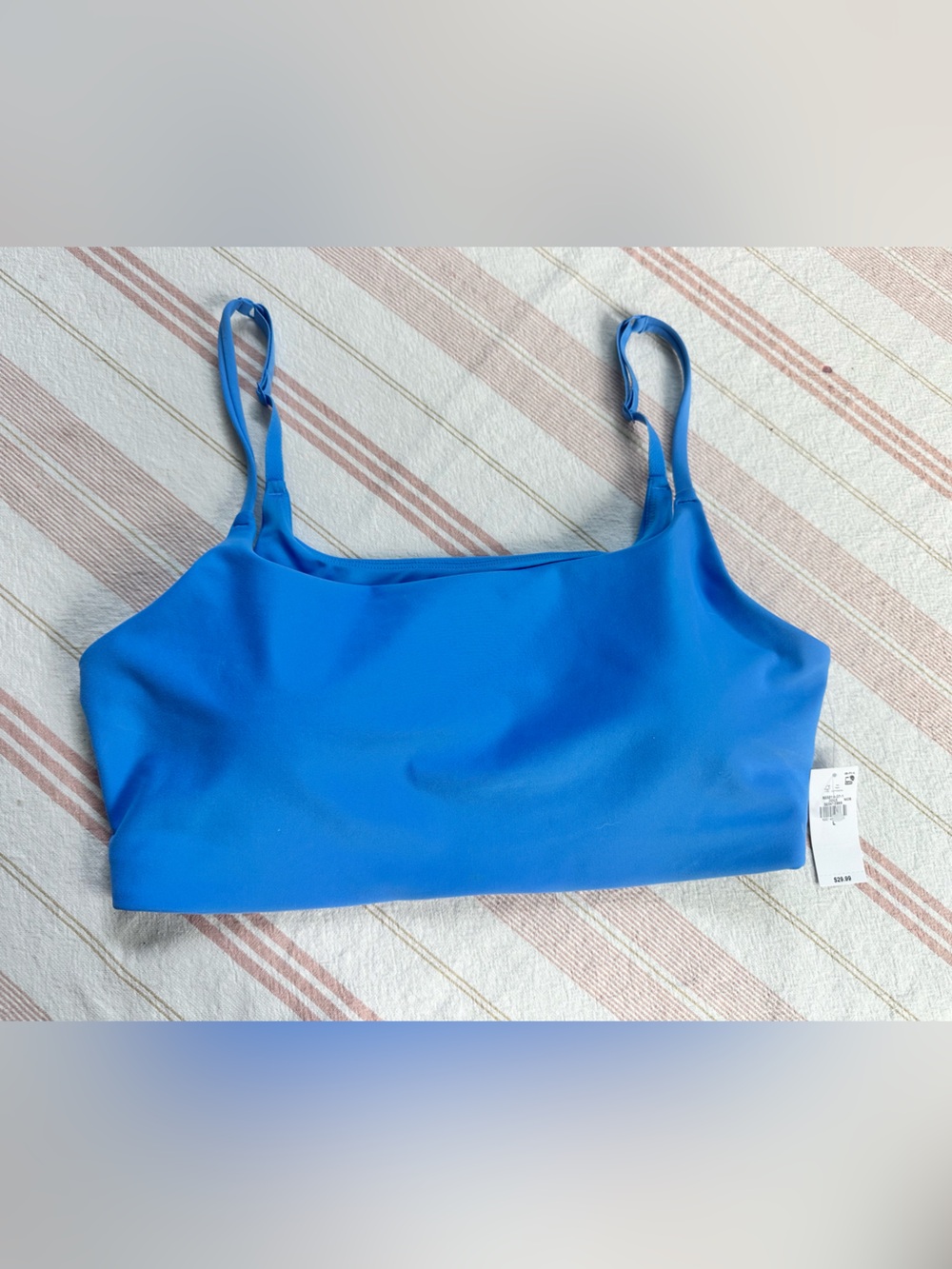 Old Navy Blue Active Sports Bra- NWT size Large